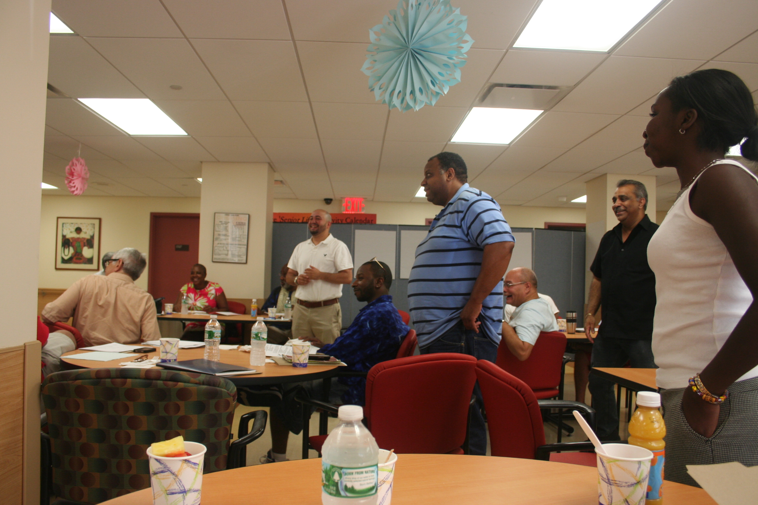 Community board greets new members