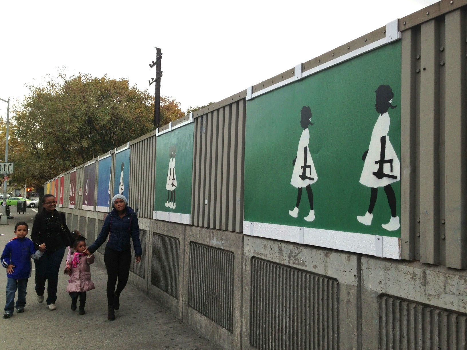 New mural evokes civil rights theme