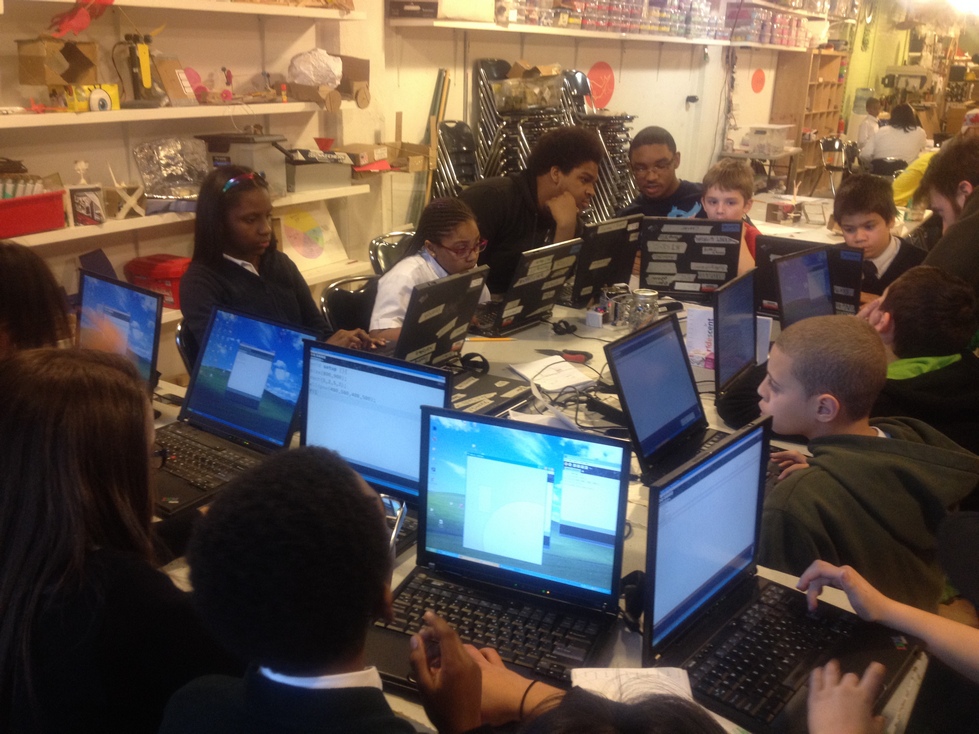 Student inventors explore machines
