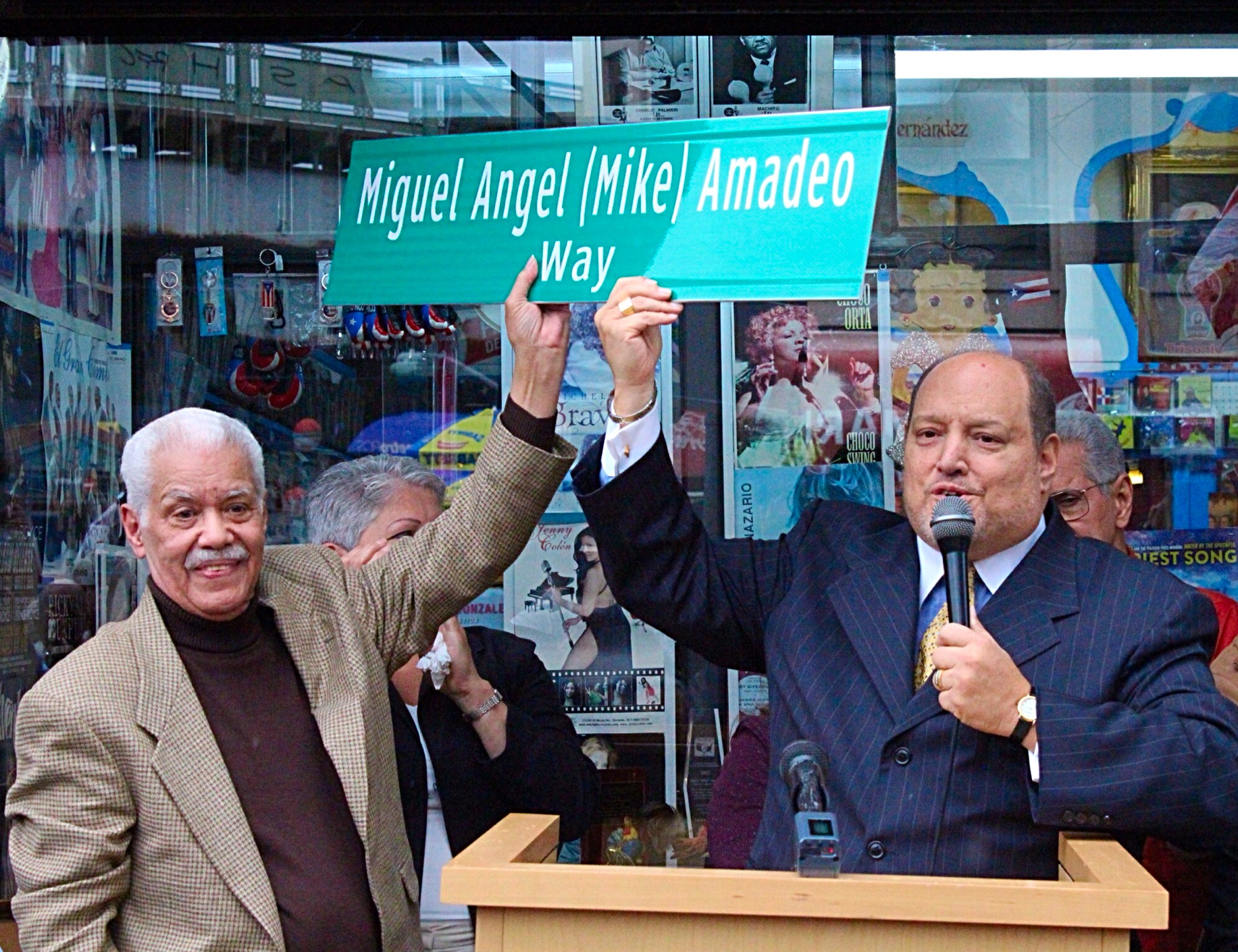 Mike Amadeo honored