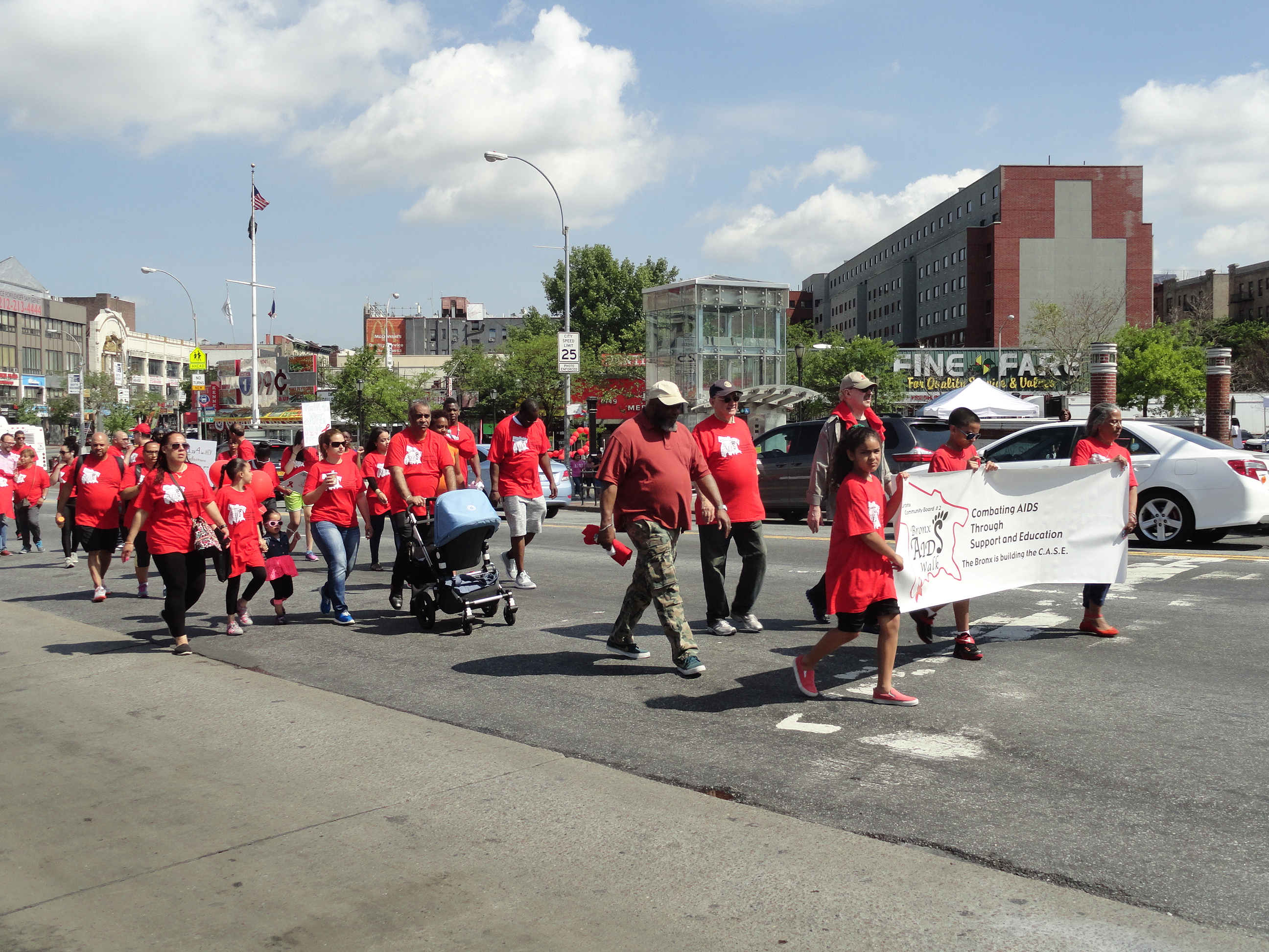 Hunts Point walks for people with HIV