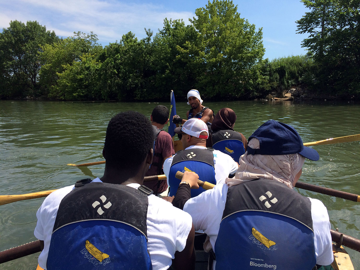 Rocking the Boat hosts visitors from Africa