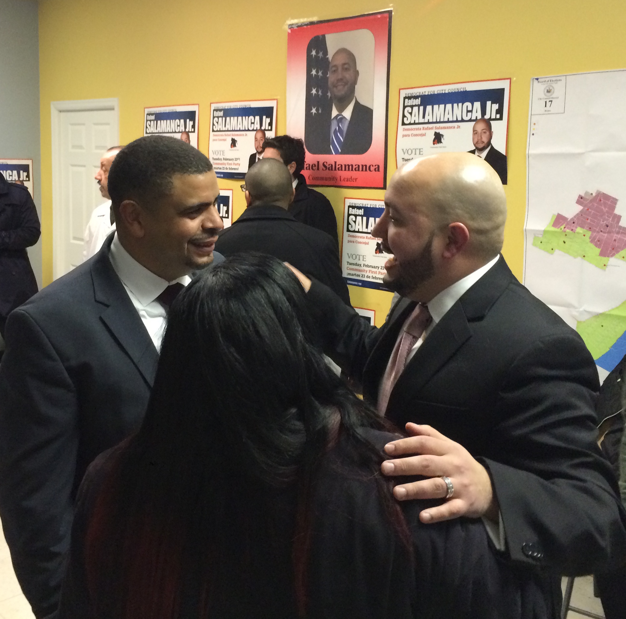 Salamanca headquarters celebrates election victory