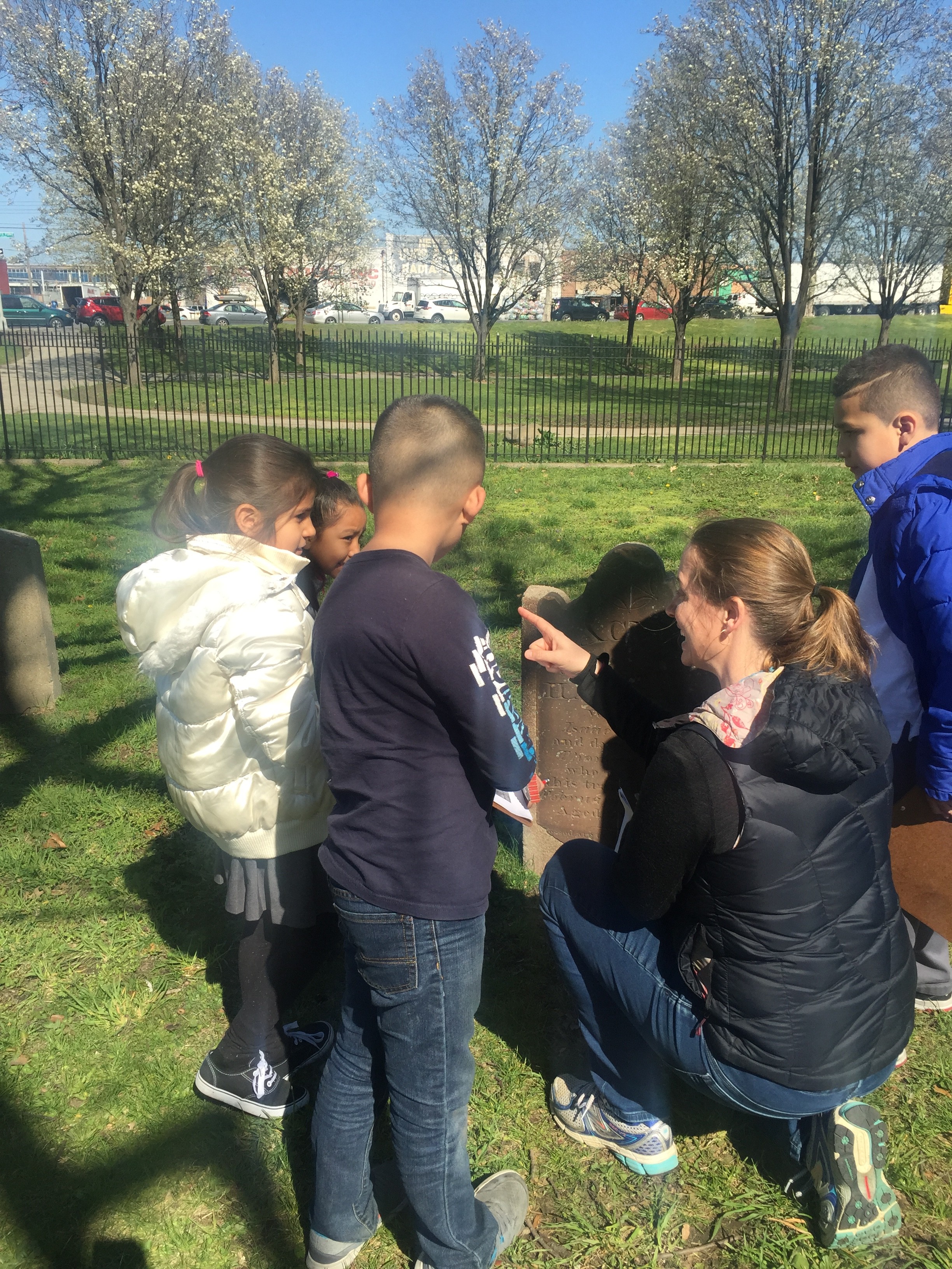 Students get a lesson in archaeology