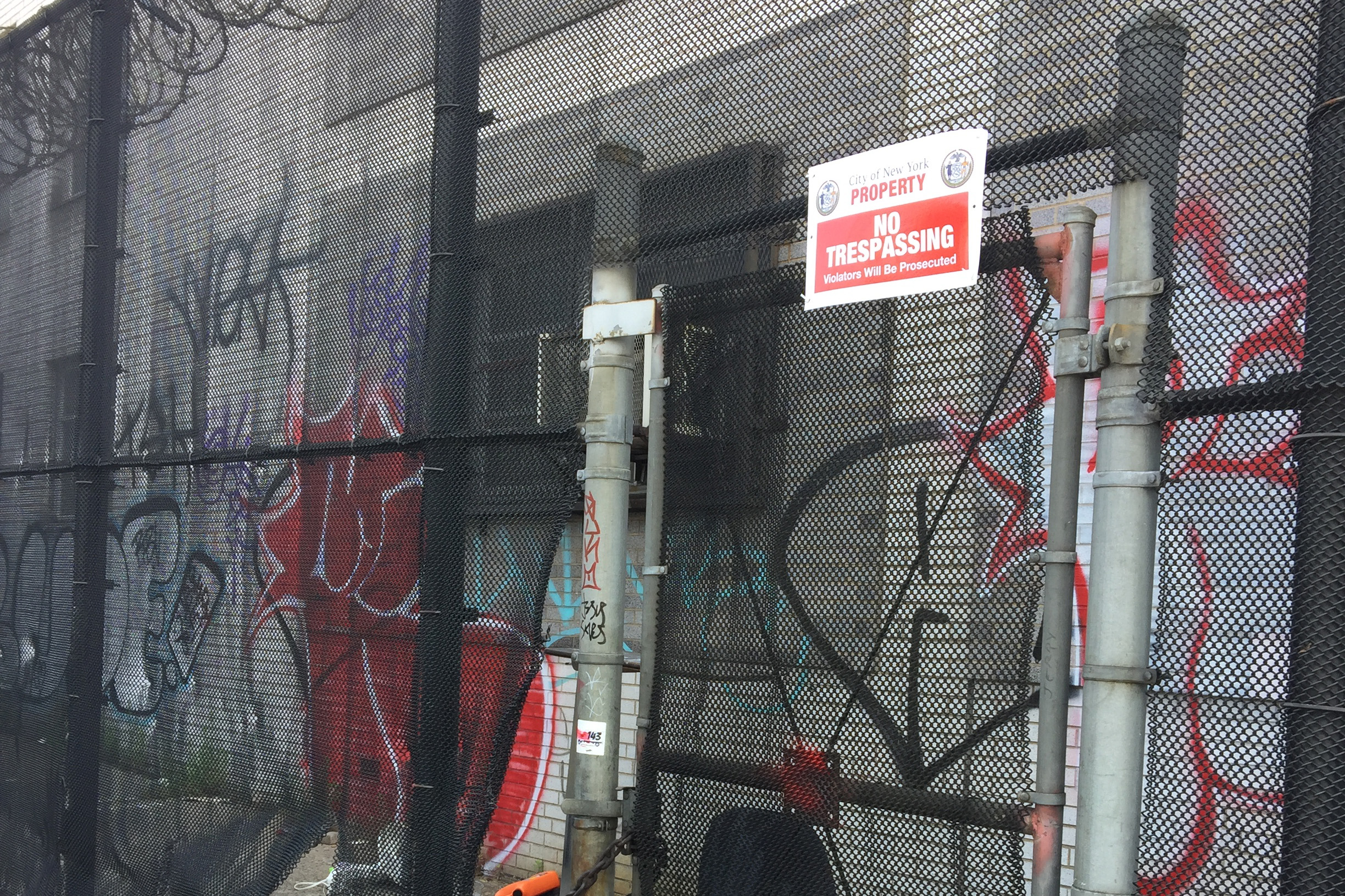 Former jail site needs more protection, say residents