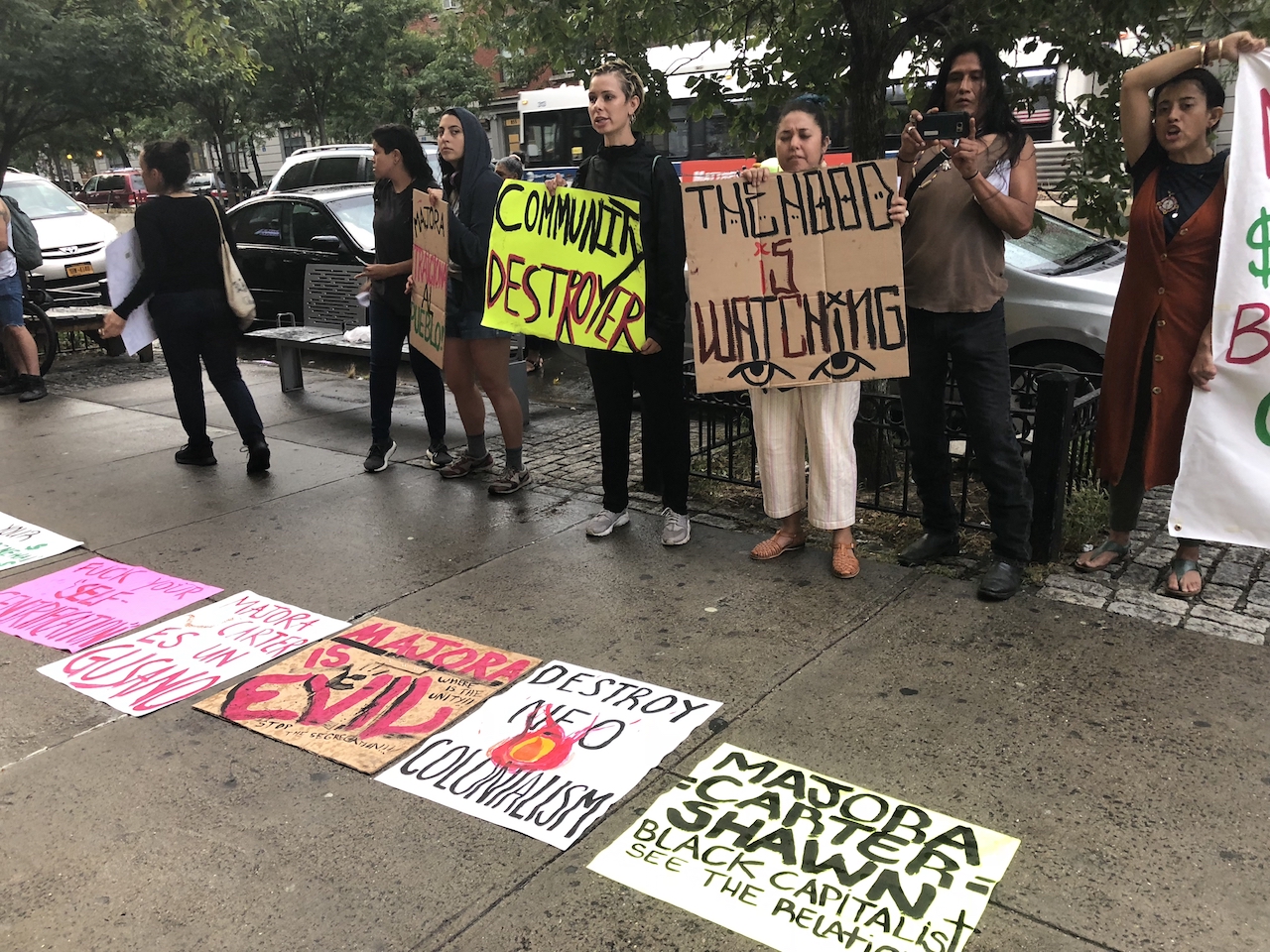Public discussion over community land trusts sparks protest