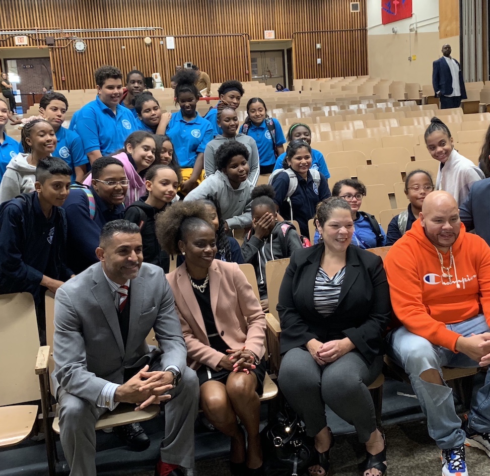 Fat Joe promotes education in Longwood